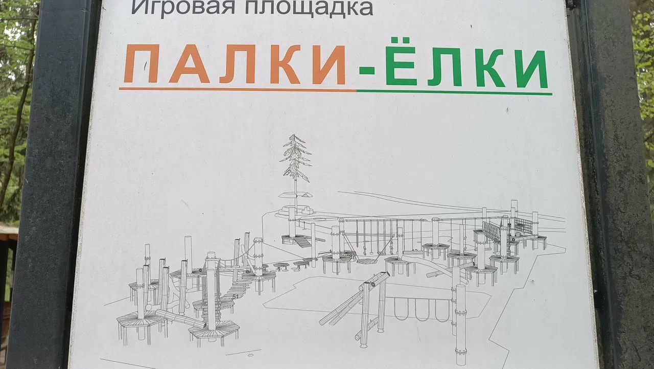 Фото Бесплатный веревочный парк Палки-елки в парке Рассказовка - развлечение в Москве | Досугатор